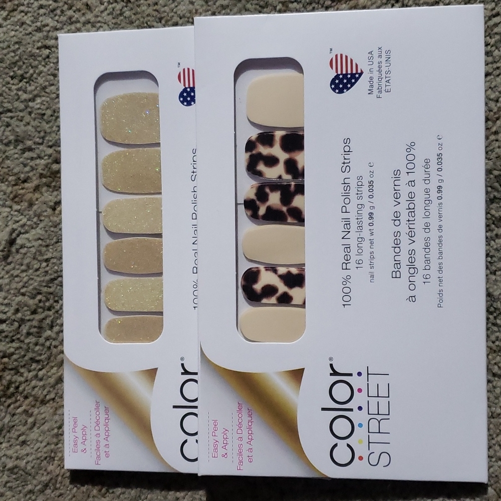 Color street nail strips set of 2Color street nail strips set of 2